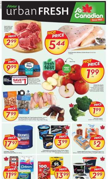 Sobeys Urban Fresh Flyer - September 25, 2025 - October 01, 2025.