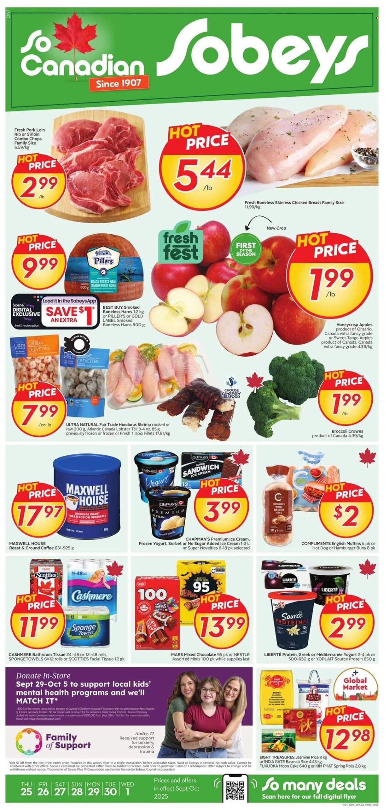 Sobeys flyer - September 25, 2025 - October 01, 2025. Page 1