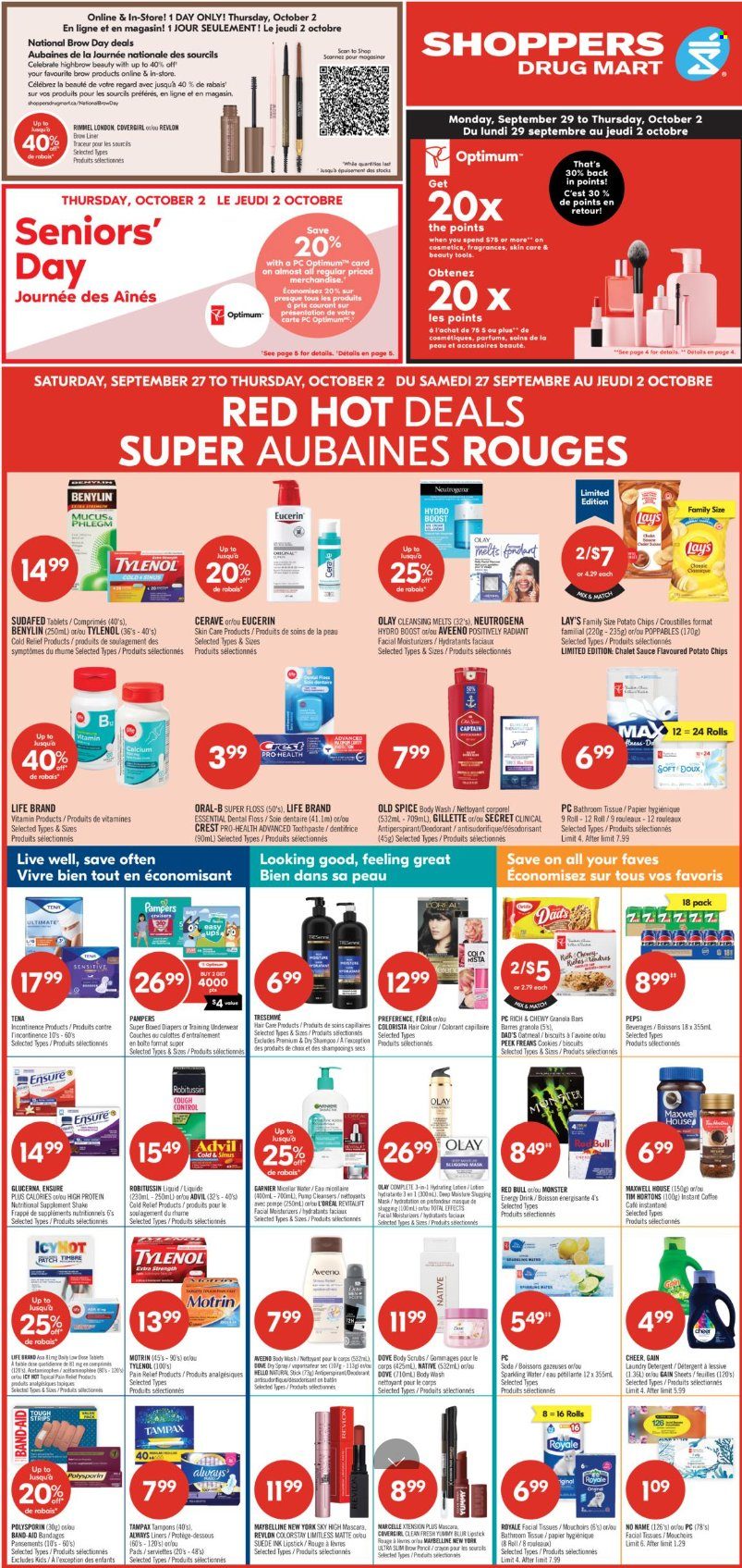 Shoppers Drug Mart flyer - September 27, 2025 - October 02, 2025. Page 1
