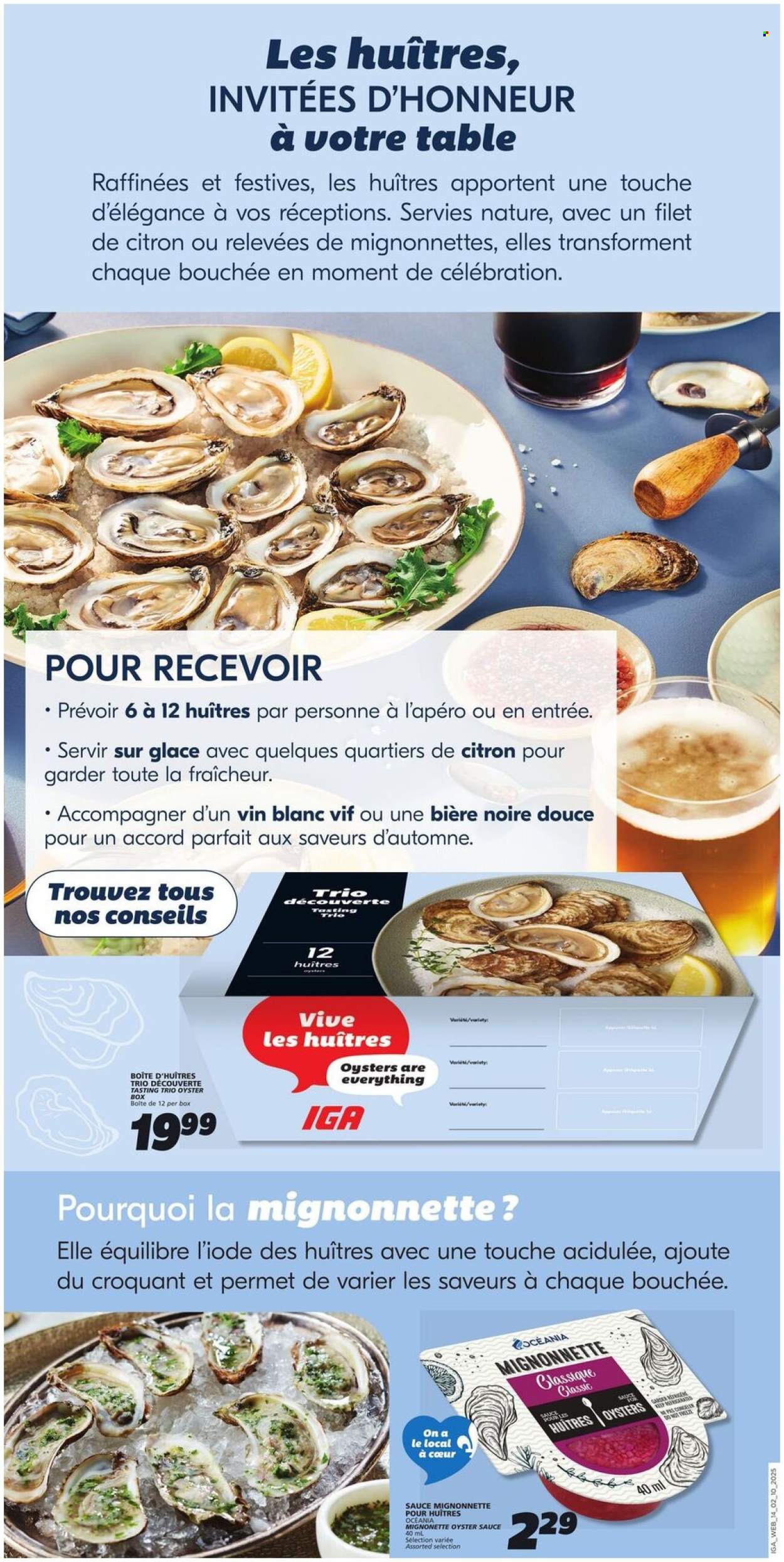 IGA flyer - October 02, 2025 - October 08, 2025. Page 9