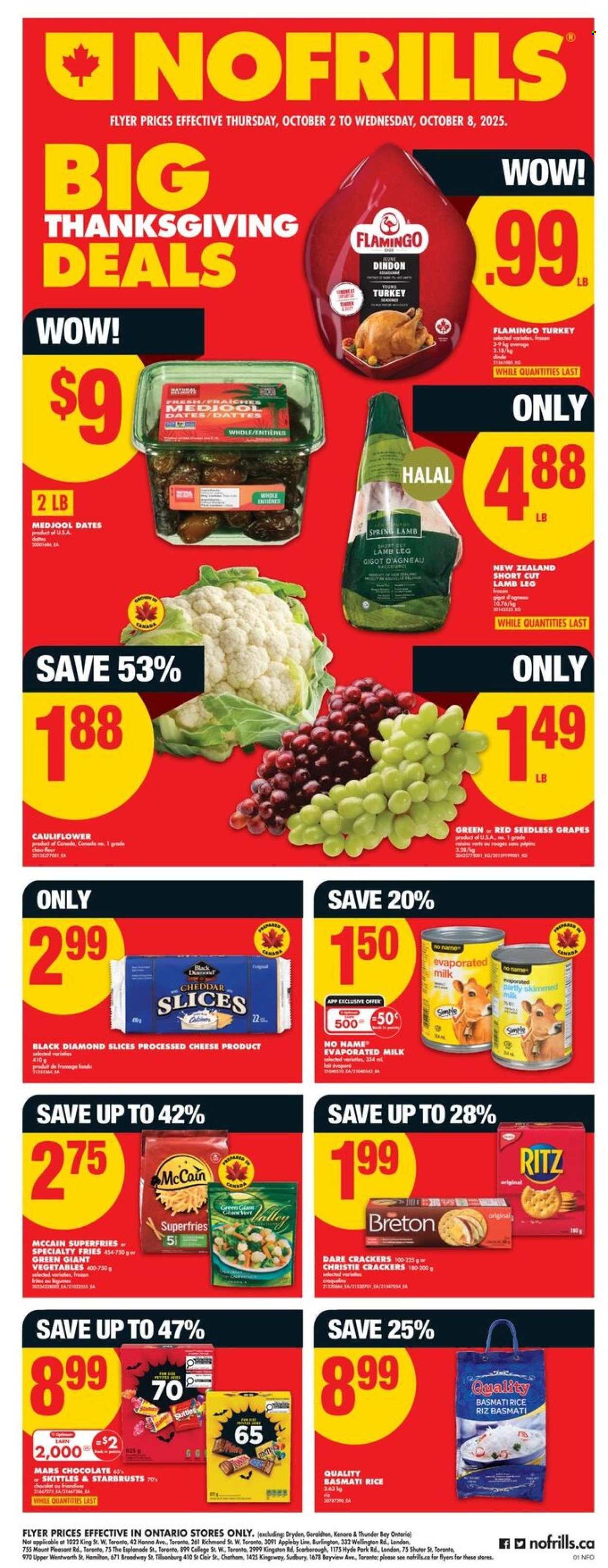 No Frills flyer - October 02, 2025 - October 08, 2025. Page 1