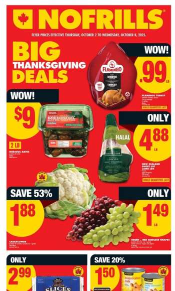 No Frills Flyer - October 02, 2025 - October 08, 2025.