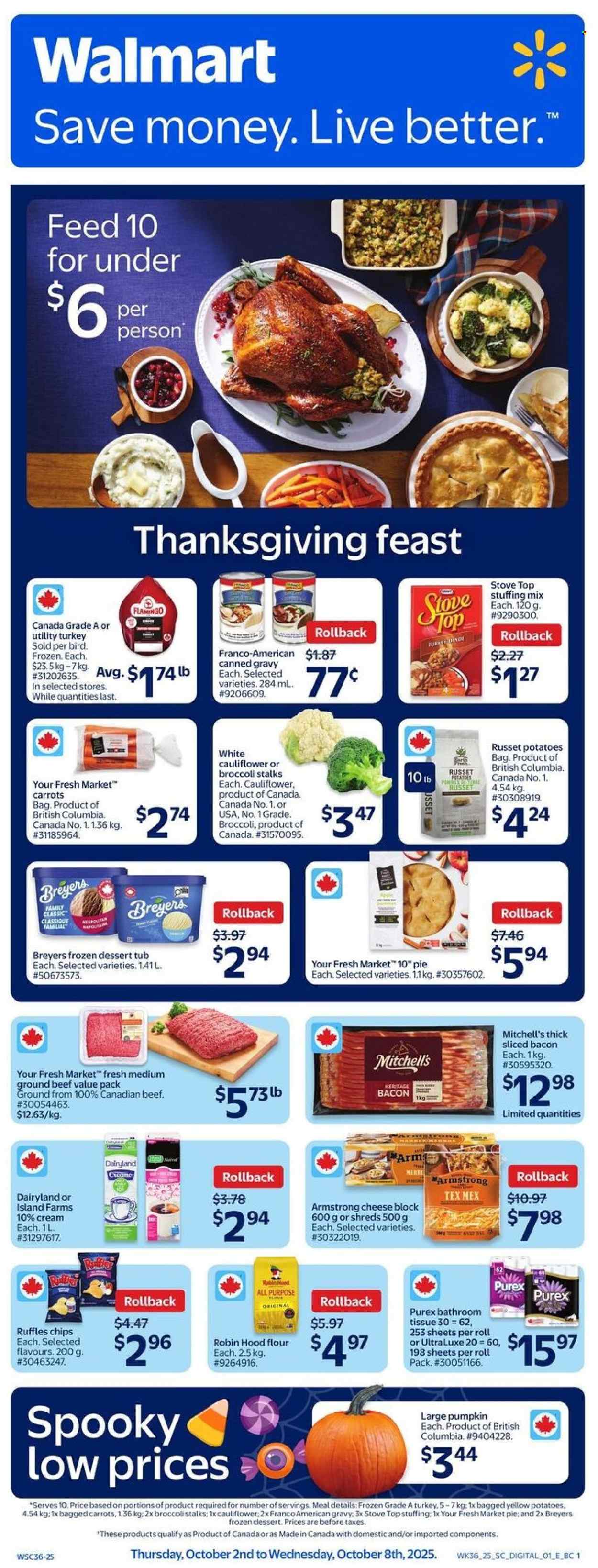 Walmart flyer - October 02, 2025 - October 08, 2025. Page 1