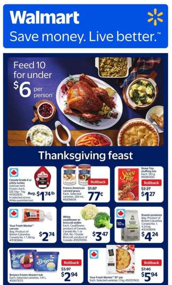 Walmart Flyer - October 02, 2025 - October 08, 2025.