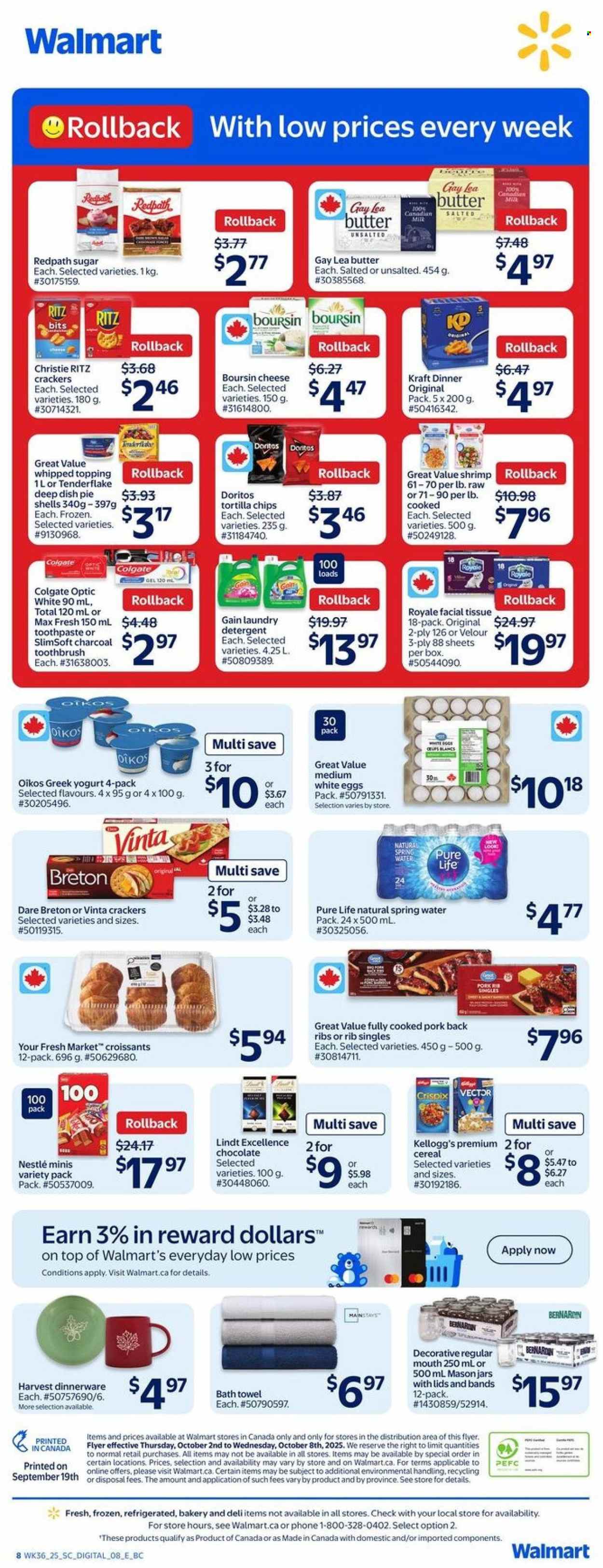 Walmart flyer - October 02, 2025 - October 08, 2025. Page 3
