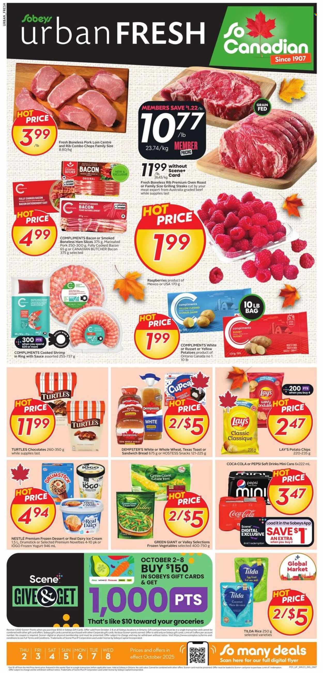 Sobeys Urban Fresh flyer - October 02, 2025 - October 08, 2025. Page 1