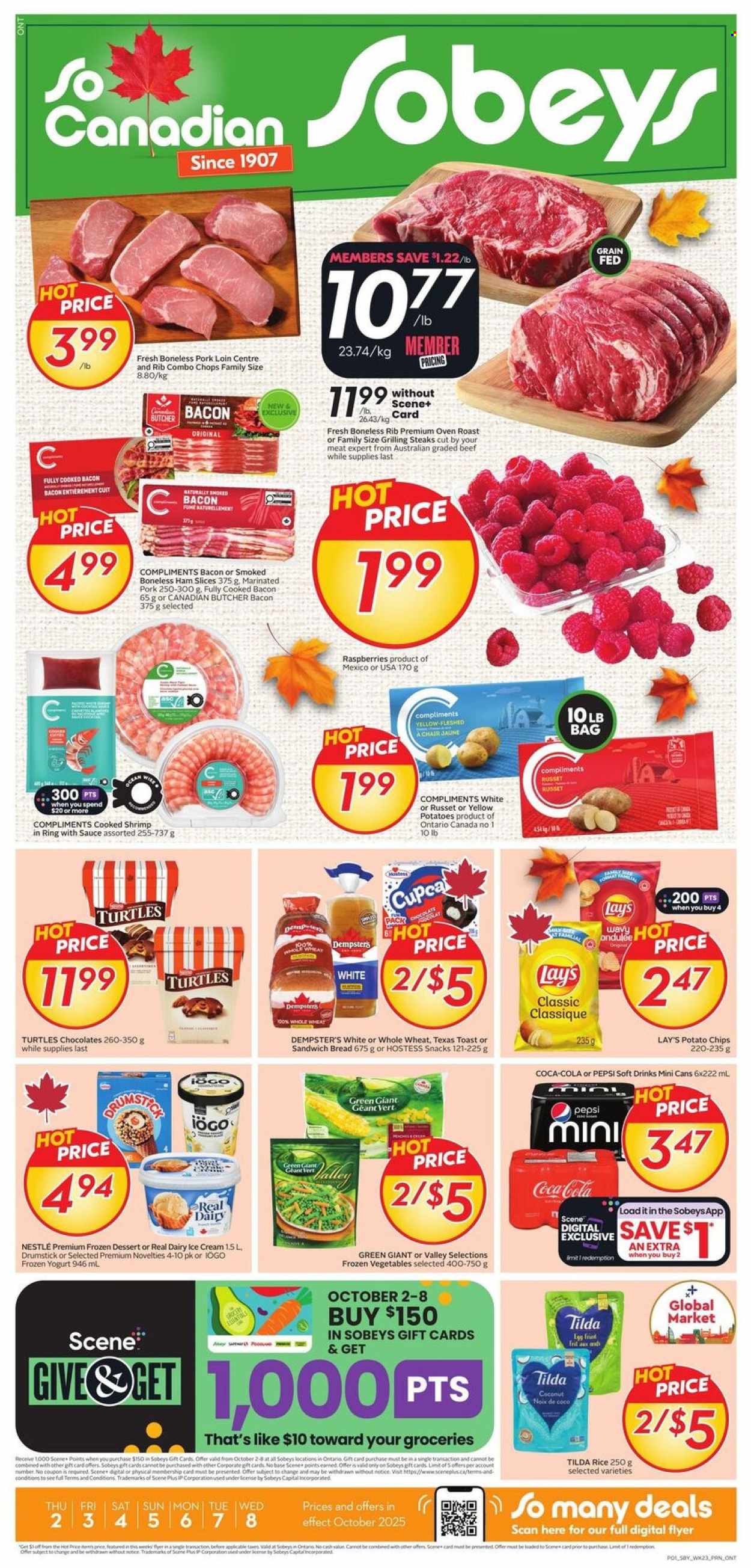 Sobeys flyer - October 02, 2025 - October 08, 2025. Page 1