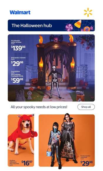 Walmart Flyer - September 25, 2025 - October 30, 2025.