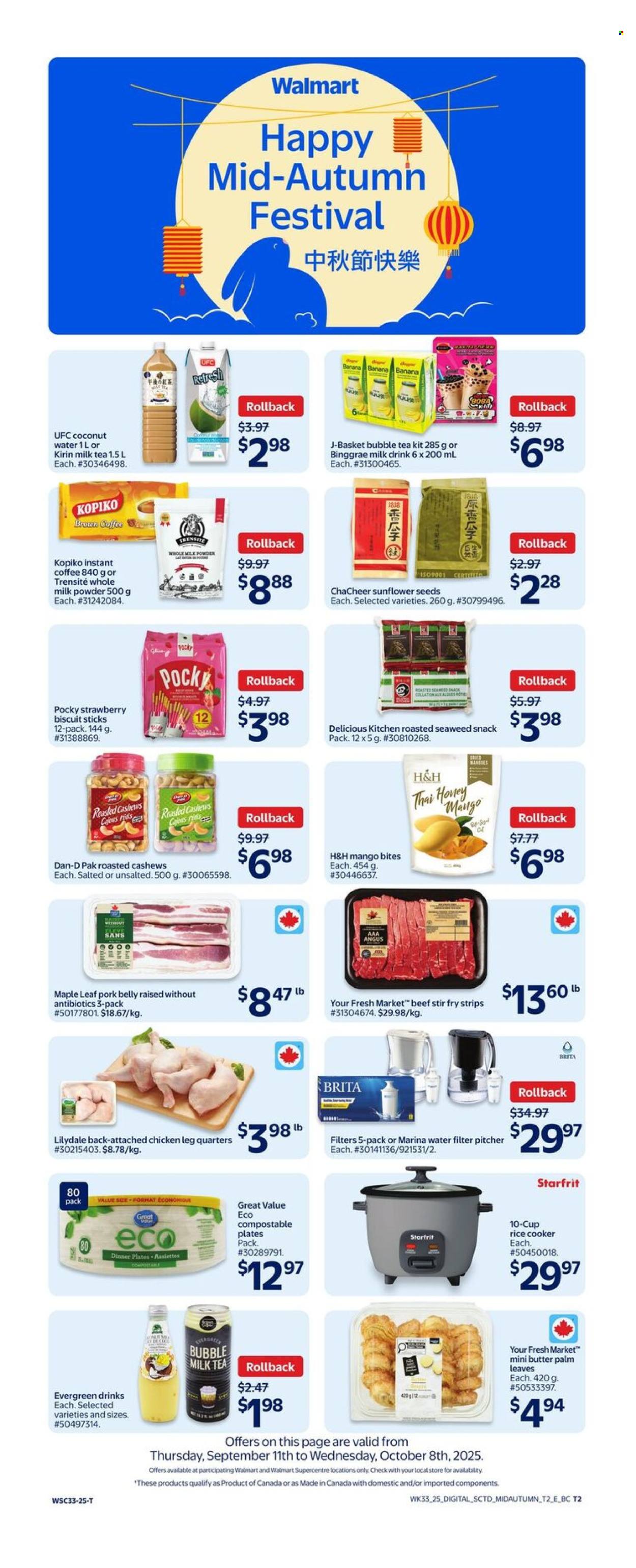Walmart flyer - September 11, 2025 - October 08, 2025. Page 2