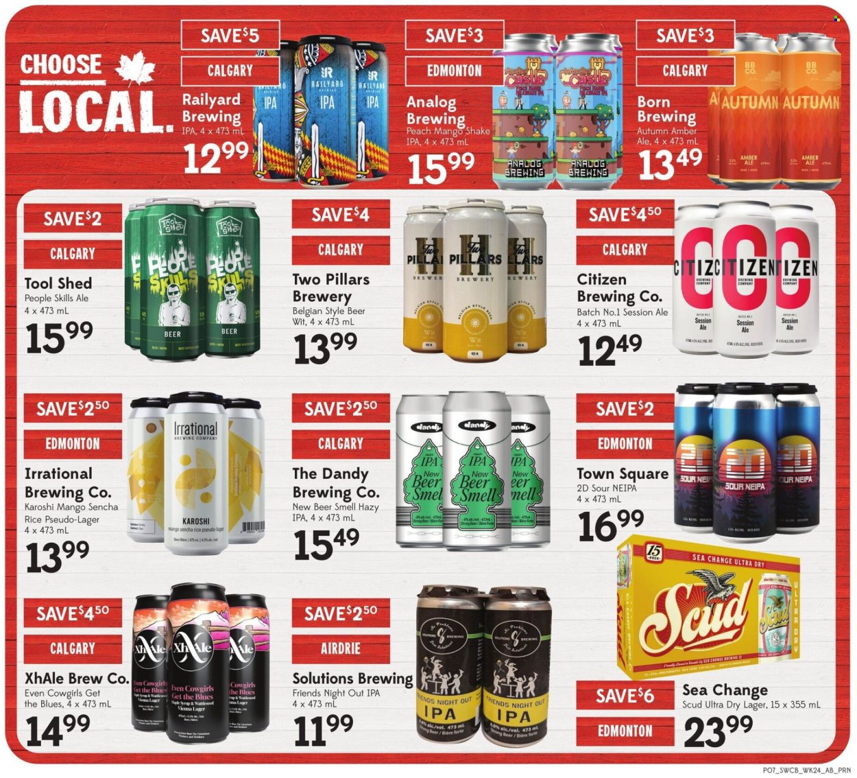 Sobeys Liquor flyer - October 09, 2025 - October 15, 2025. Page 7