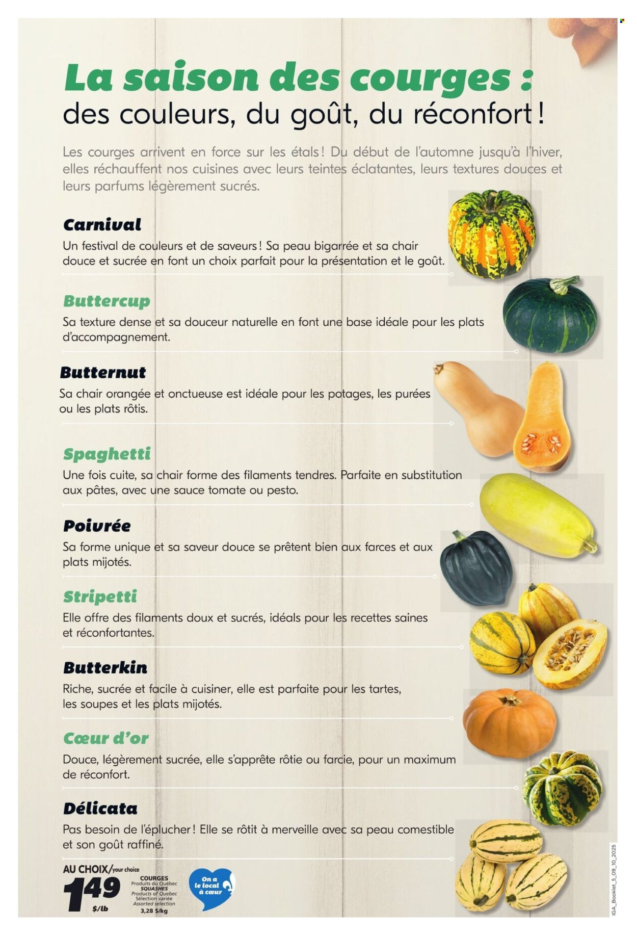 IGA flyer - October 09, 2025 - October 15, 2025. Page 5