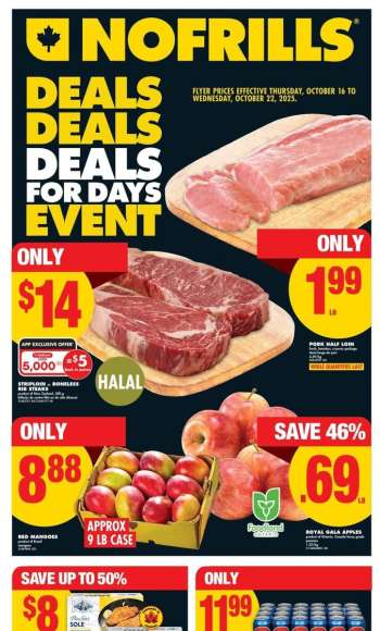 No Frills Flyer - October 16, 2025 - October 22, 2025.