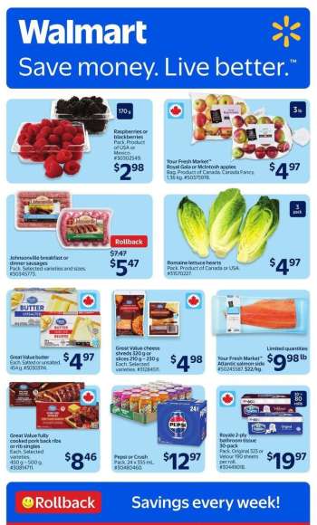 Walmart Flyer - October 16, 2025 - October 22, 2025.