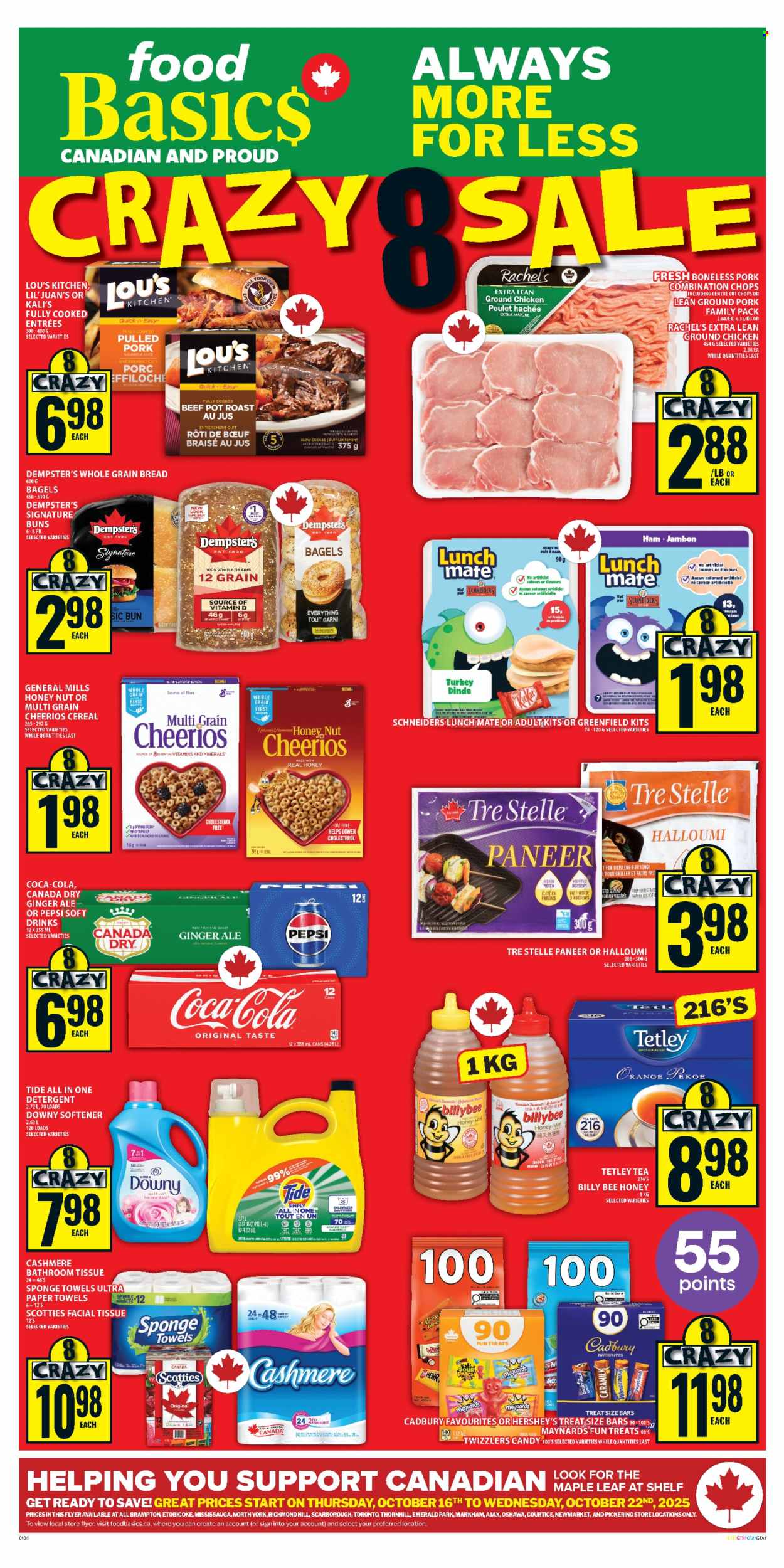 Food Basics flyer - October 16, 2025 - October 22, 2025. Page 1