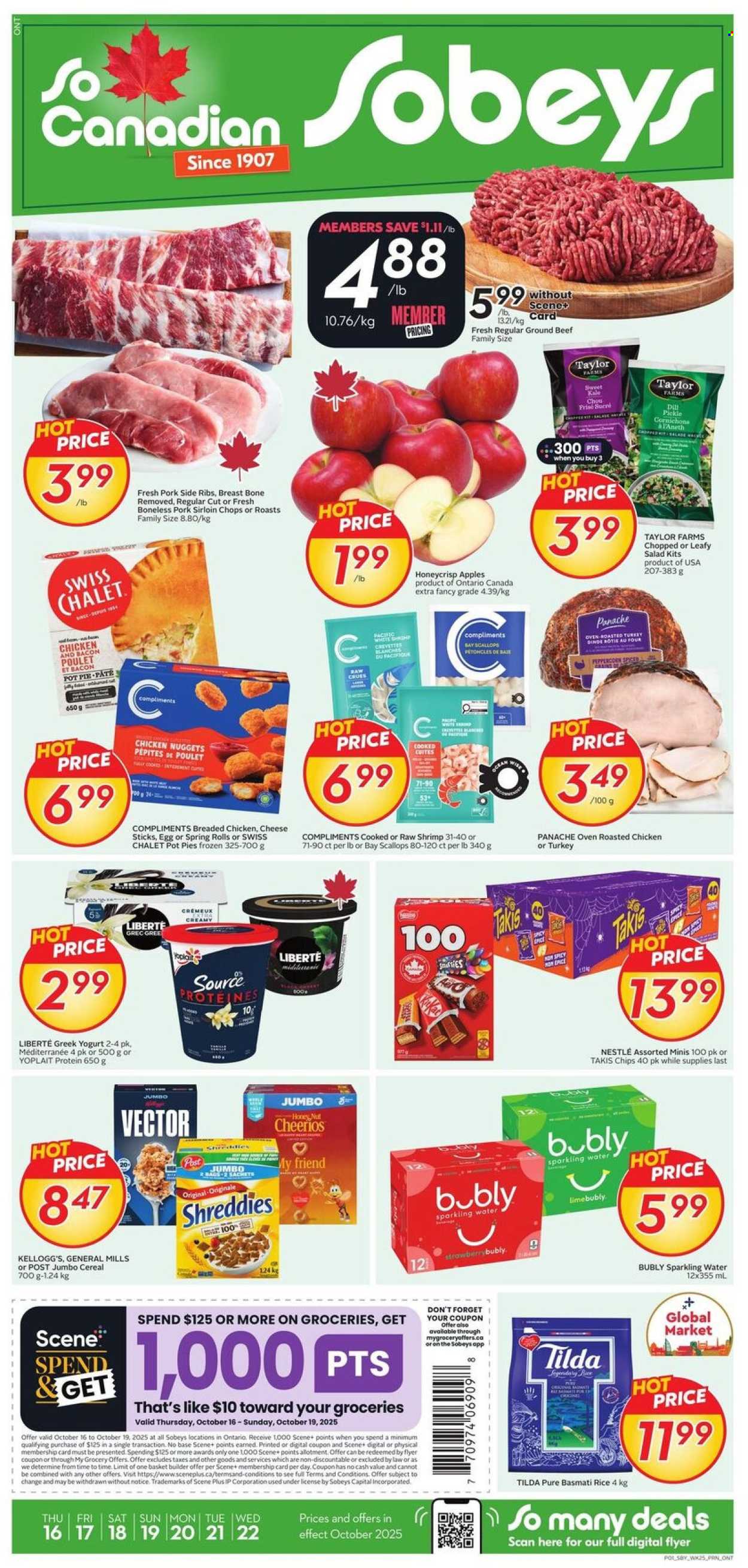 Sobeys flyer - October 16, 2025 - October 22, 2025. Page 1