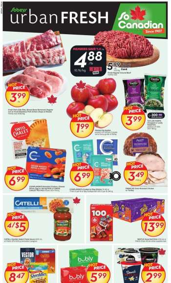 Sobeys Urban Fresh Flyer - October 16, 2025 - October 22, 2025.
