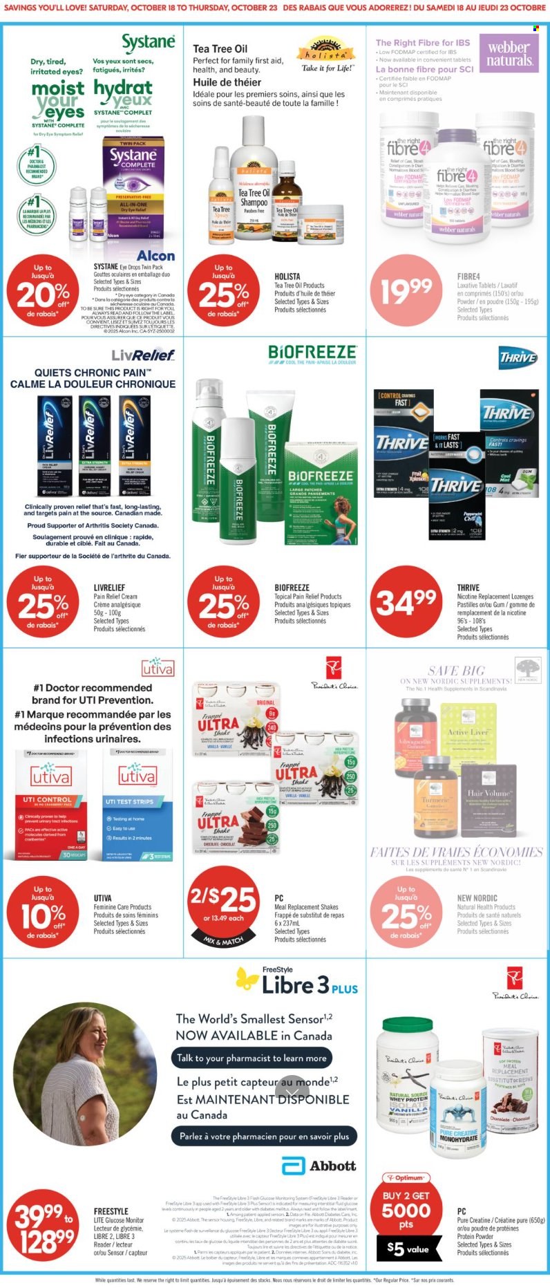 Shoppers Drug Mart flyer - October 18, 2025 - October 23, 2025. Page 18