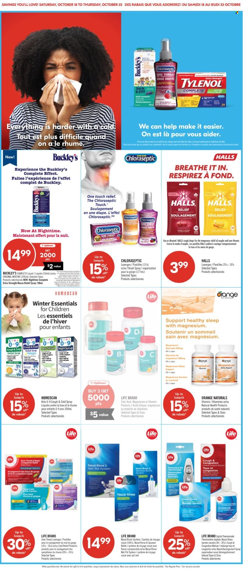 Shoppers Drug Mart flyer - October 18, 2025 - October 23, 2025. Page 19