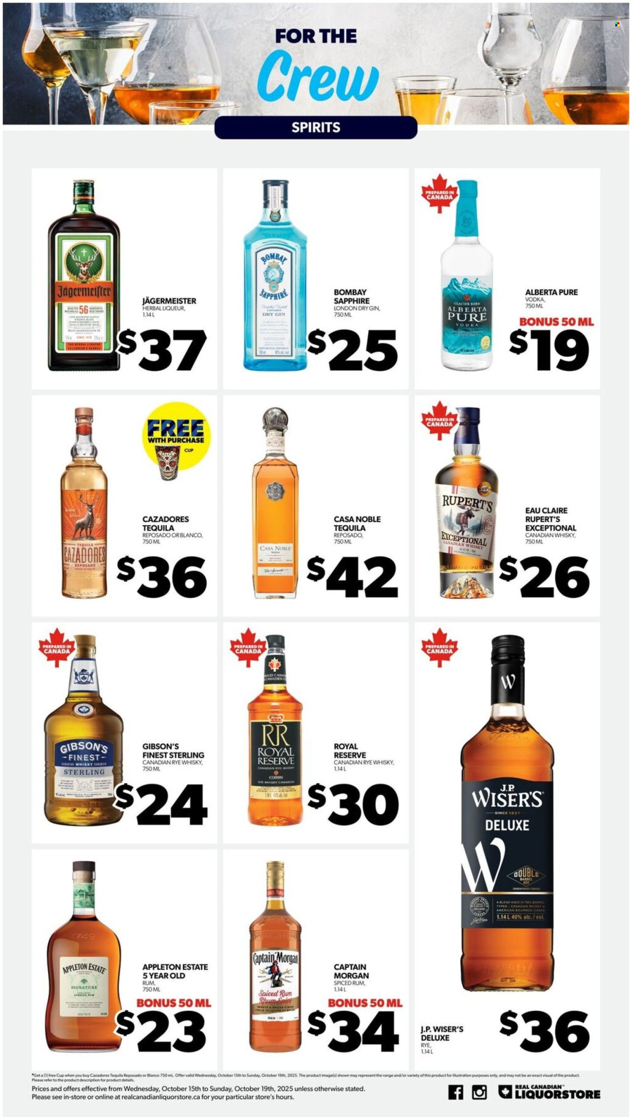 Real Canadian Liquorstore flyer - October 15, 2025 - October 19, 2025. Page 3