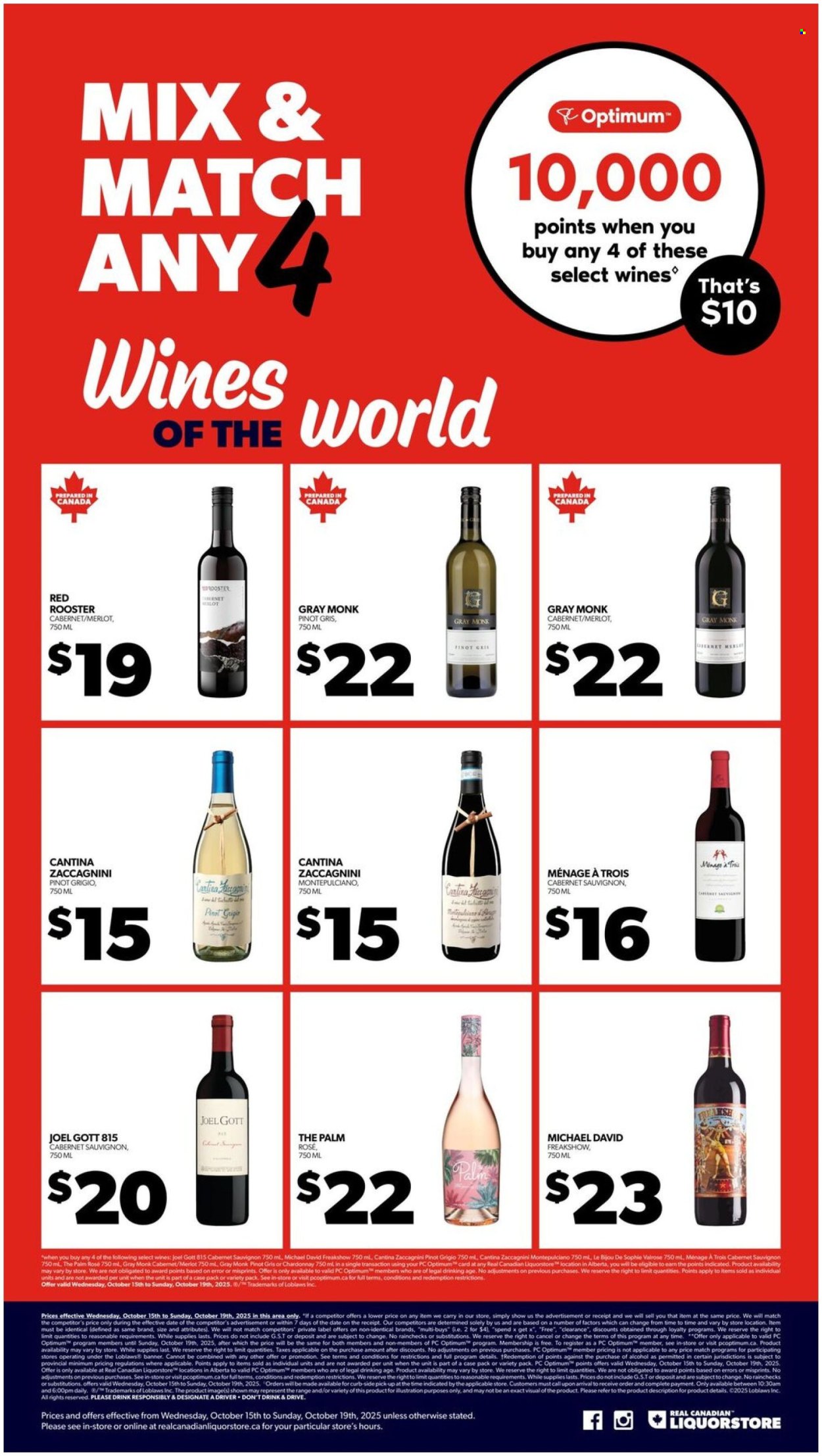 Real Canadian Liquorstore flyer - October 15, 2025 - October 19, 2025. Page 10