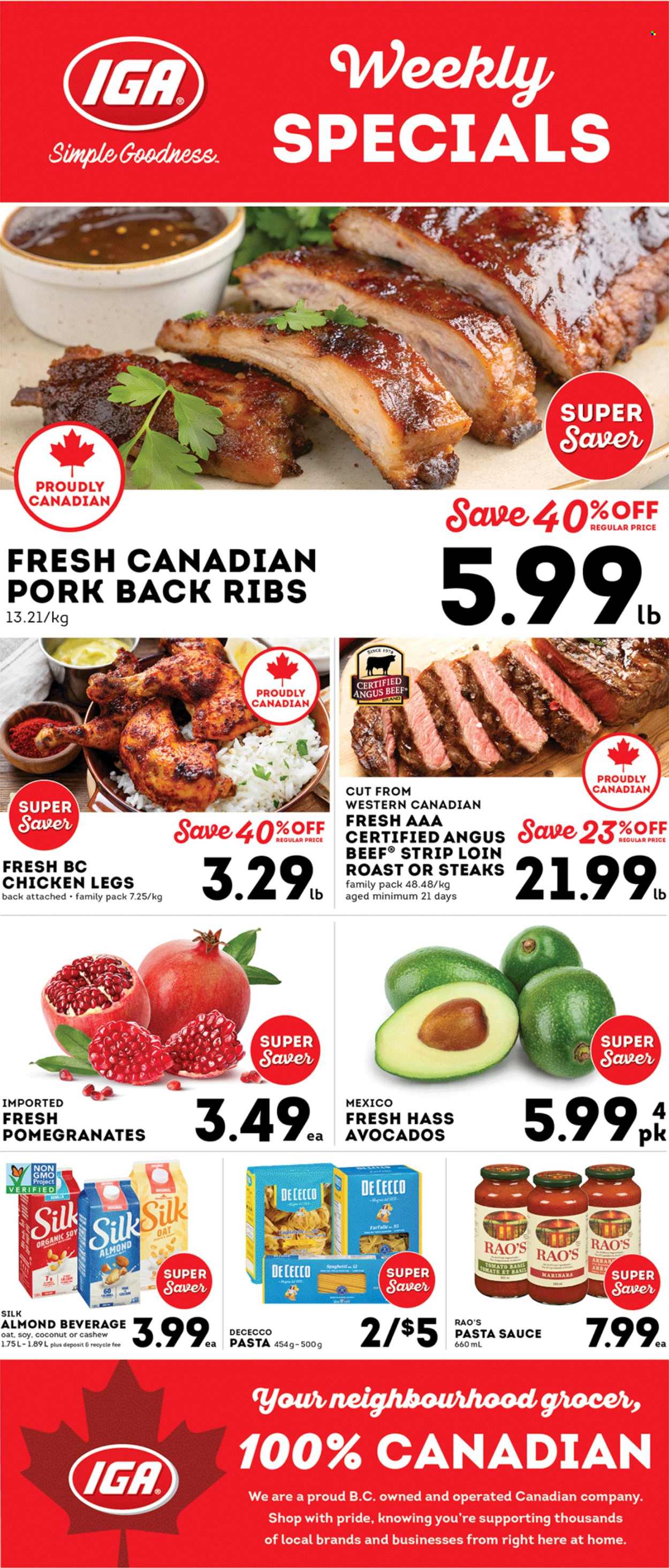 IGA Simple Goodness flyer - October 17, 2025 - October 23, 2025. Page 1