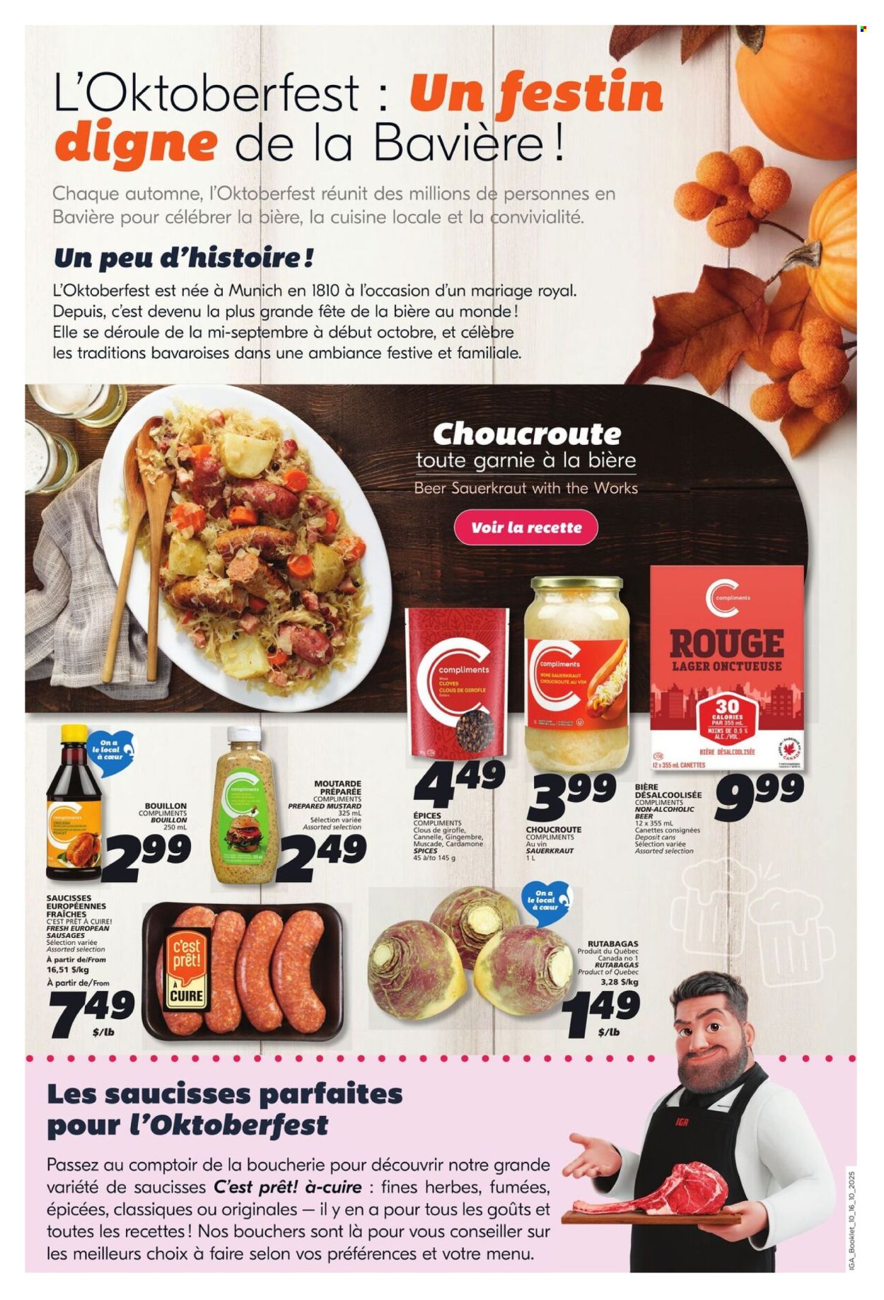 IGA flyer - October 23, 2025 - October 29, 2025. Page 10