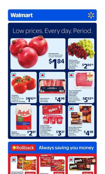 Walmart Flyer - October 23, 2025 - October 29, 2025.