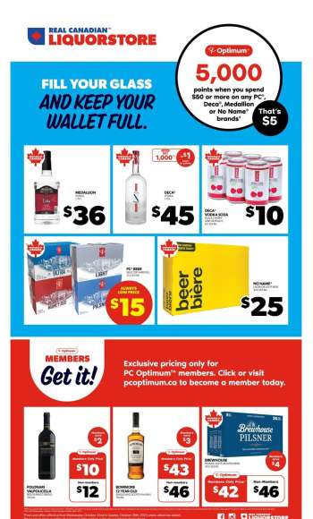 Real Canadian Liquorstore Flyer - October 22, 2025 - October 26, 2025.