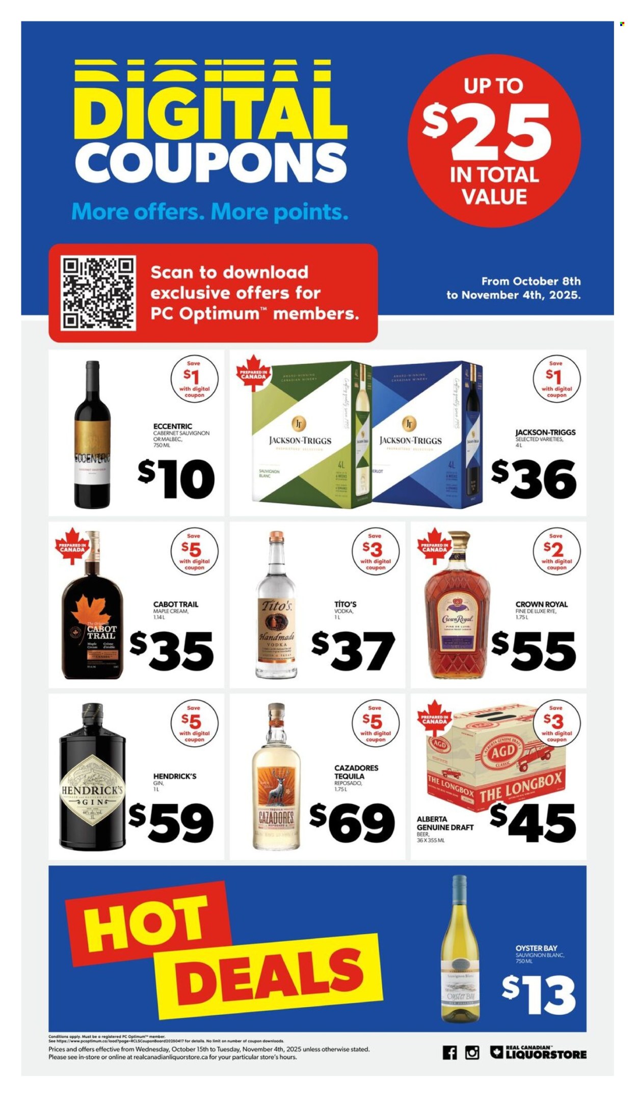 Real Canadian Liquorstore flyer - October 22, 2025 - October 26, 2025. Page 2