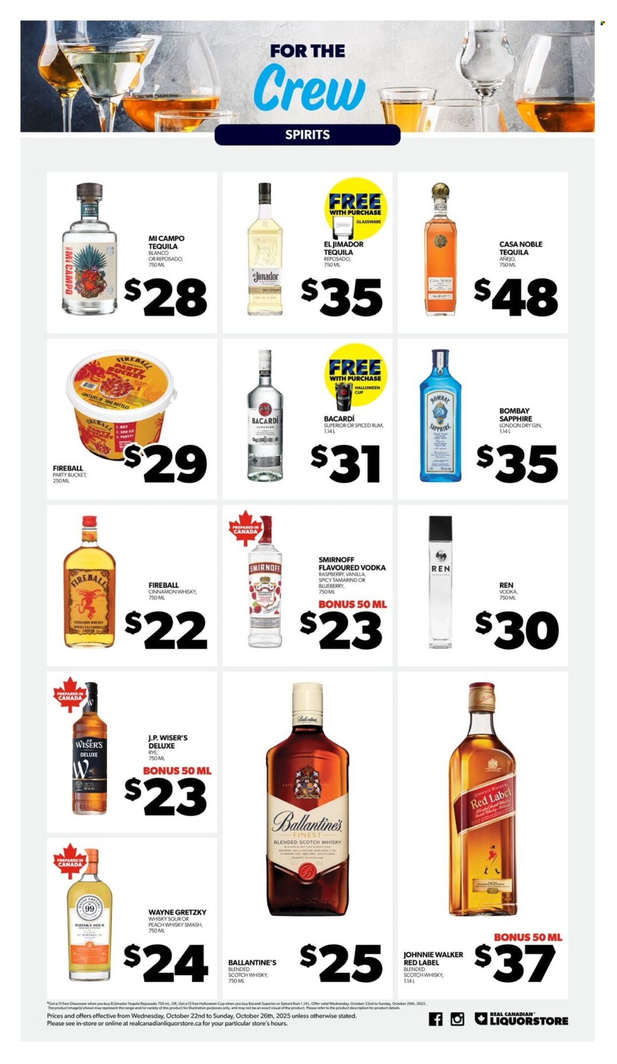 Real Canadian Liquorstore flyer - October 22, 2025 - October 26, 2025. Page 4
