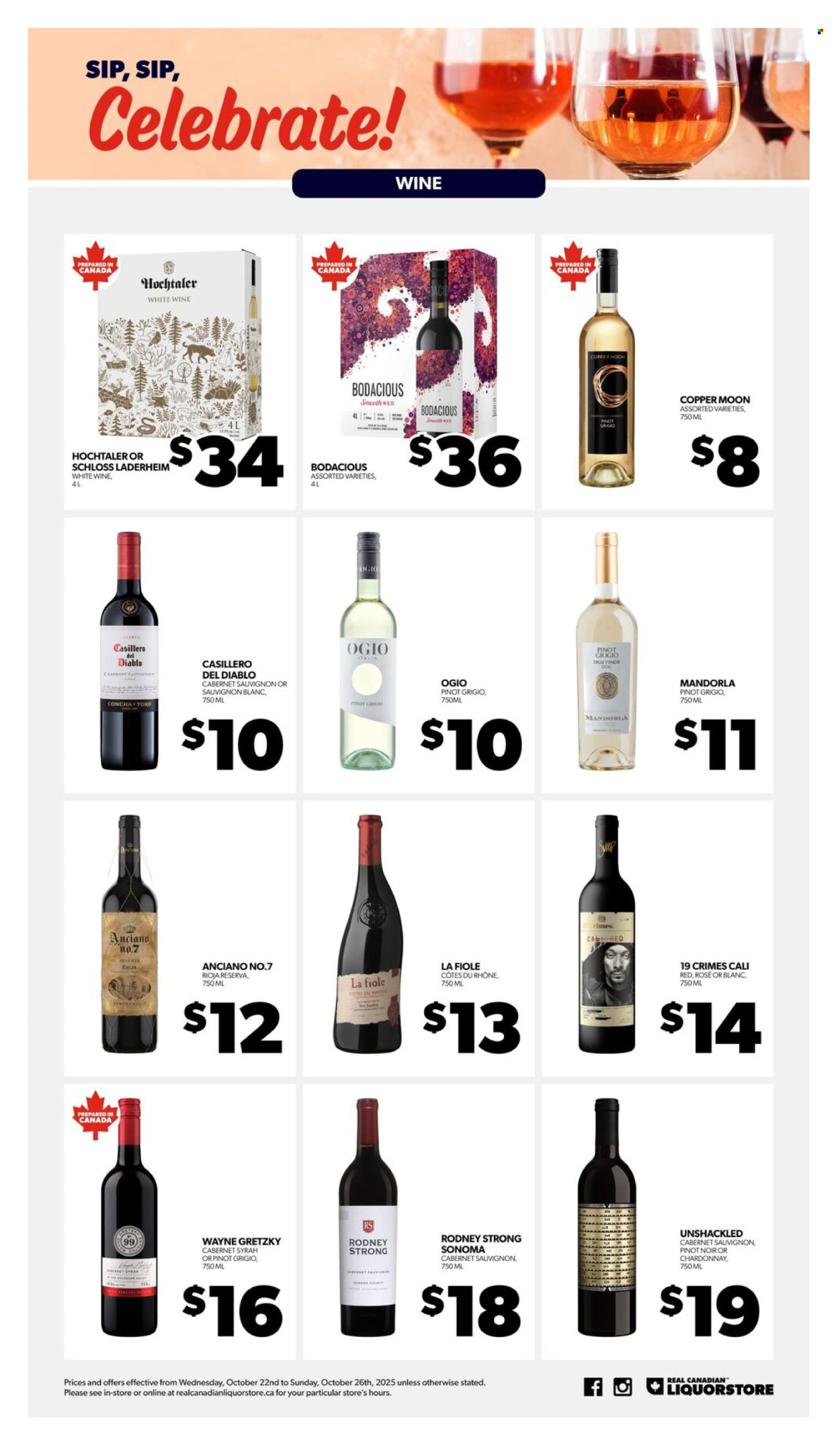 Real Canadian Liquorstore flyer - October 22, 2025 - October 26, 2025. Page 7
