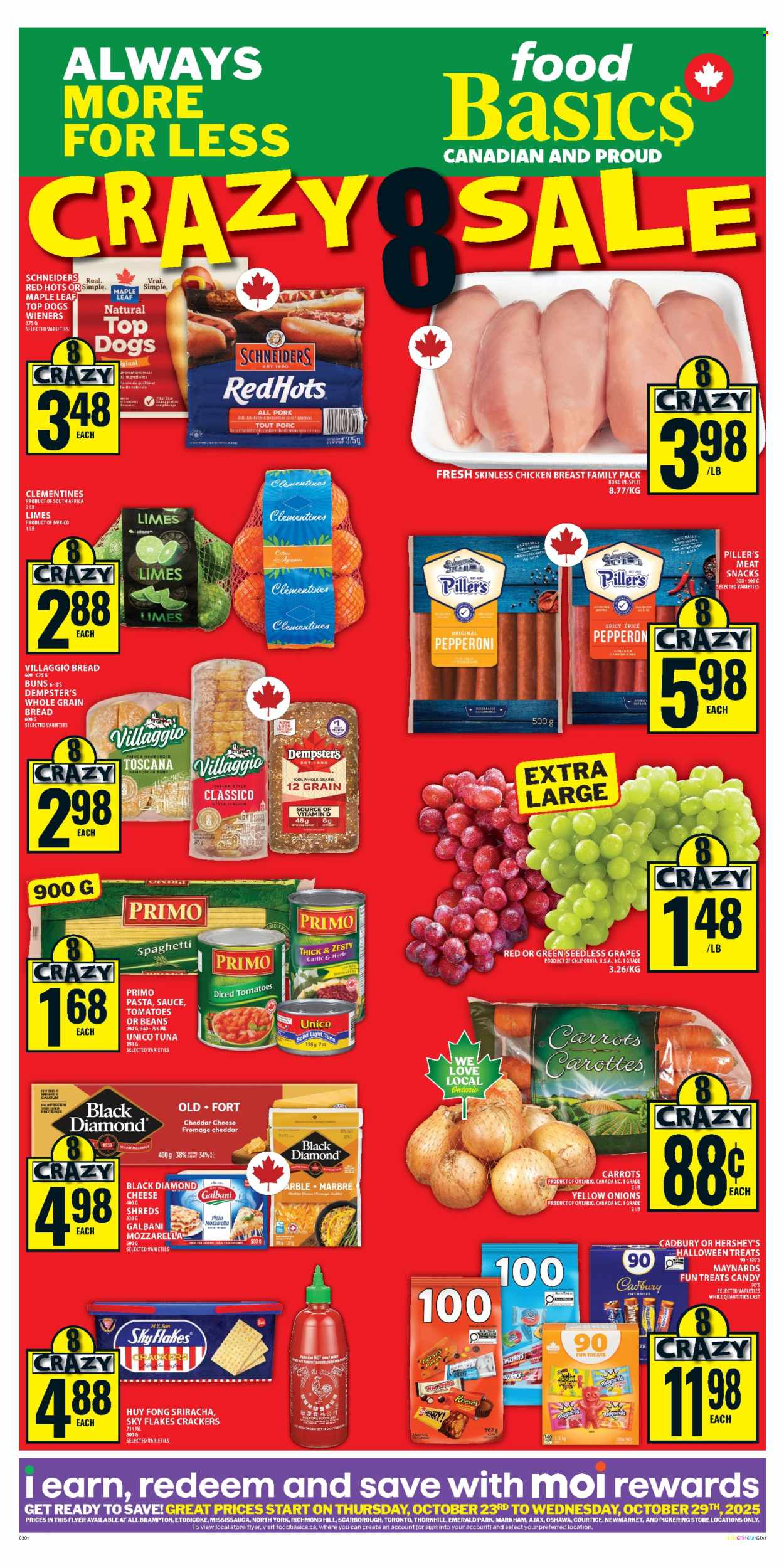 Food Basics flyer - October 23, 2025 - October 29, 2025. Page 1