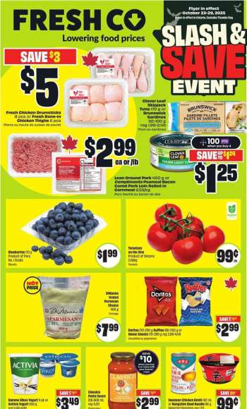 FreshCo. Flyer - October 23, 2025 - October 29, 2025.