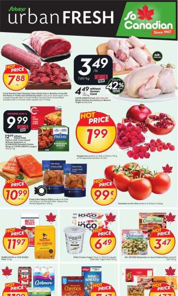 Circulaire Sobeys Urban Fresh - 23 Octobre 2025 - 29 Octobre 2025.