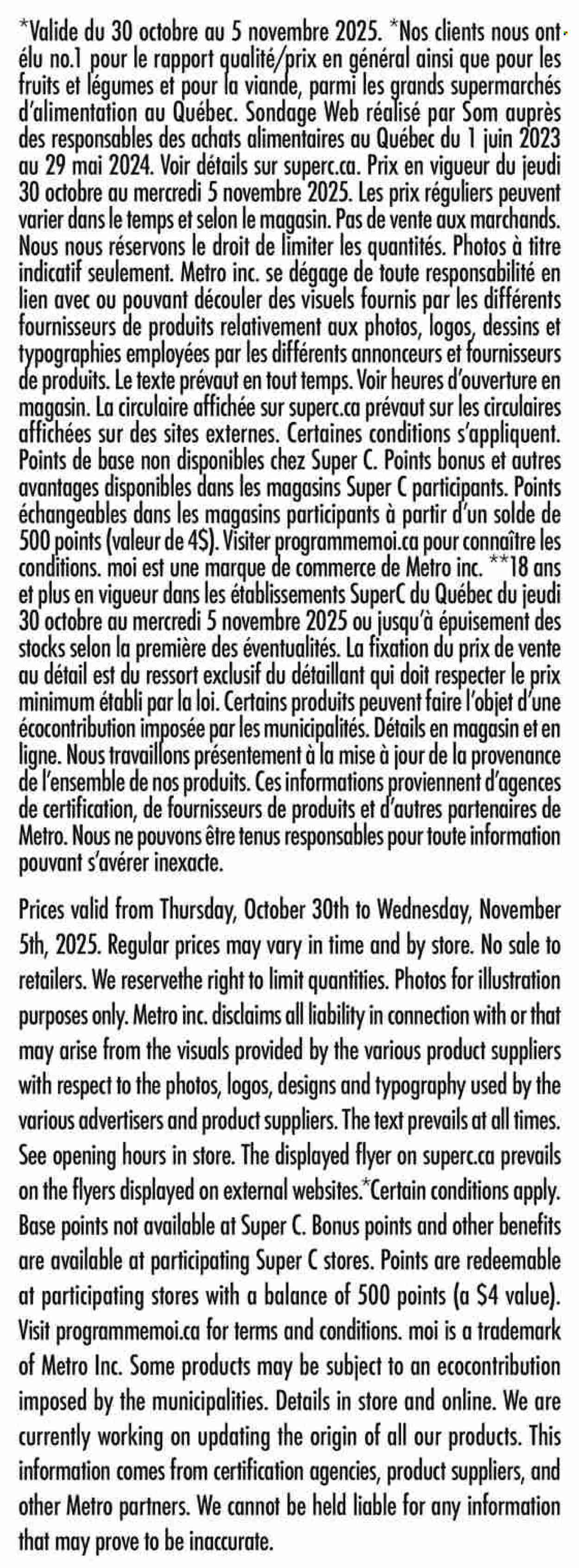 Circulaire Super C - 30 Octobre 2025 - 05 Novembre 2025. Page 16