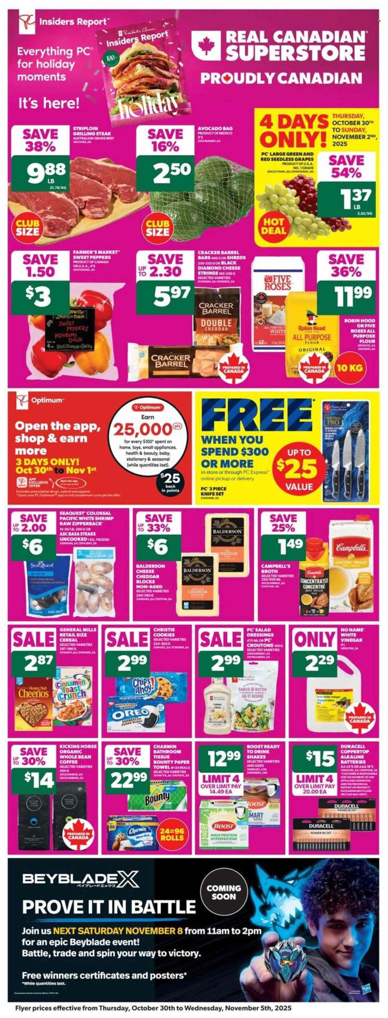 Real Canadian Superstore flyer - October 30, 2025 - November 05, 2025. Page 1