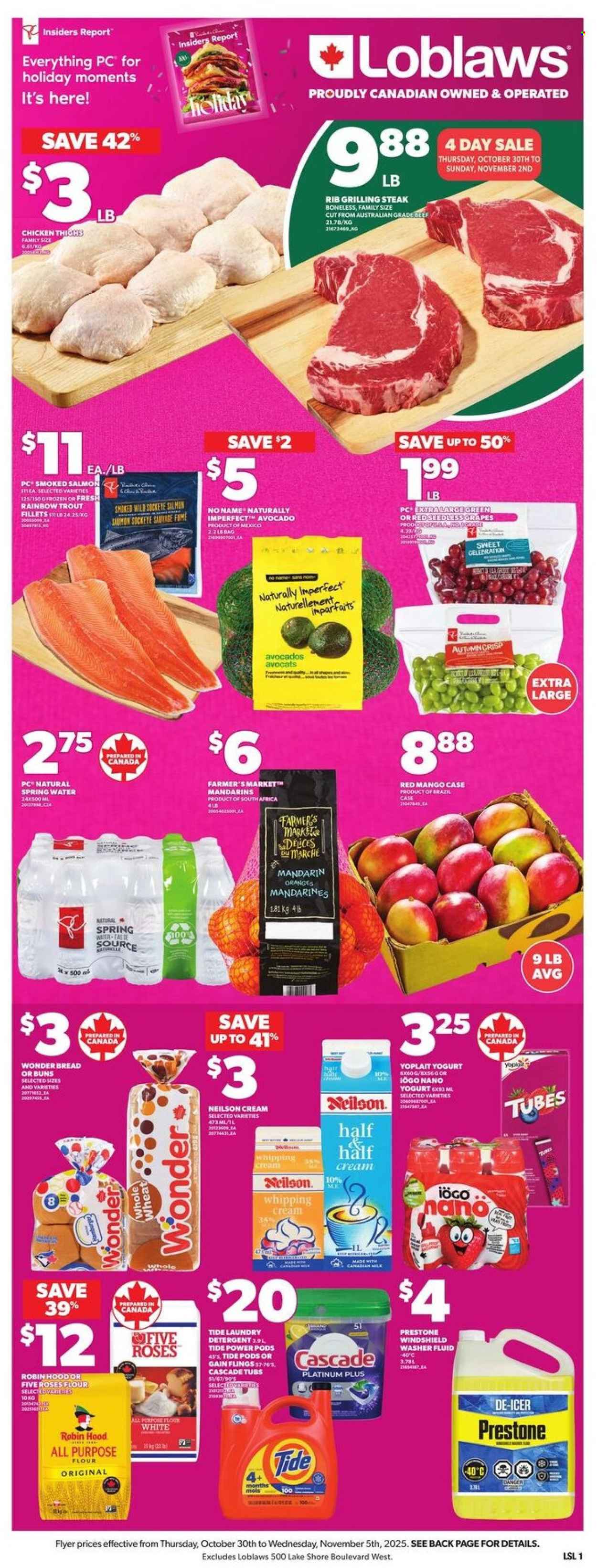 Loblaws flyer - October 30, 2025 - November 05, 2025. Page 1