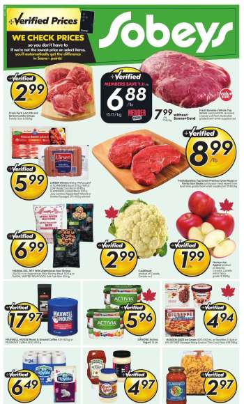 Sobeys Flyer - October 30, 2025 - November 05, 2025.