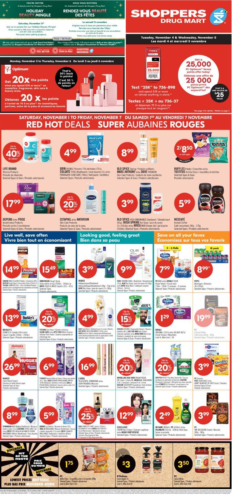 Shoppers Drug Mart flyer - November 01, 2025 - November 07, 2025. Page 1