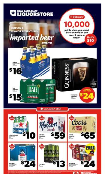 Real Canadian Liquorstore Flyer - October 29, 2025 - November 02, 2025.