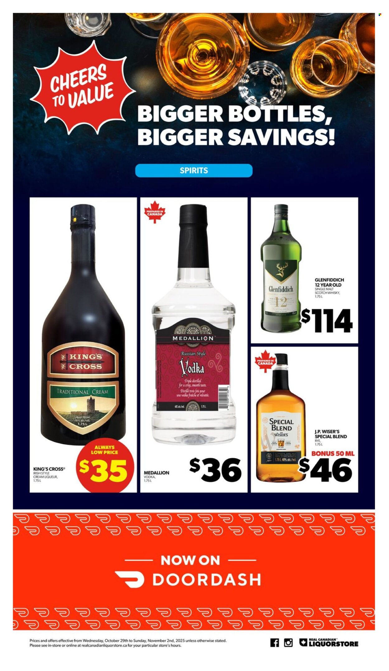 Real Canadian Liquorstore flyer - October 29, 2025 - November 02, 2025. Page 6