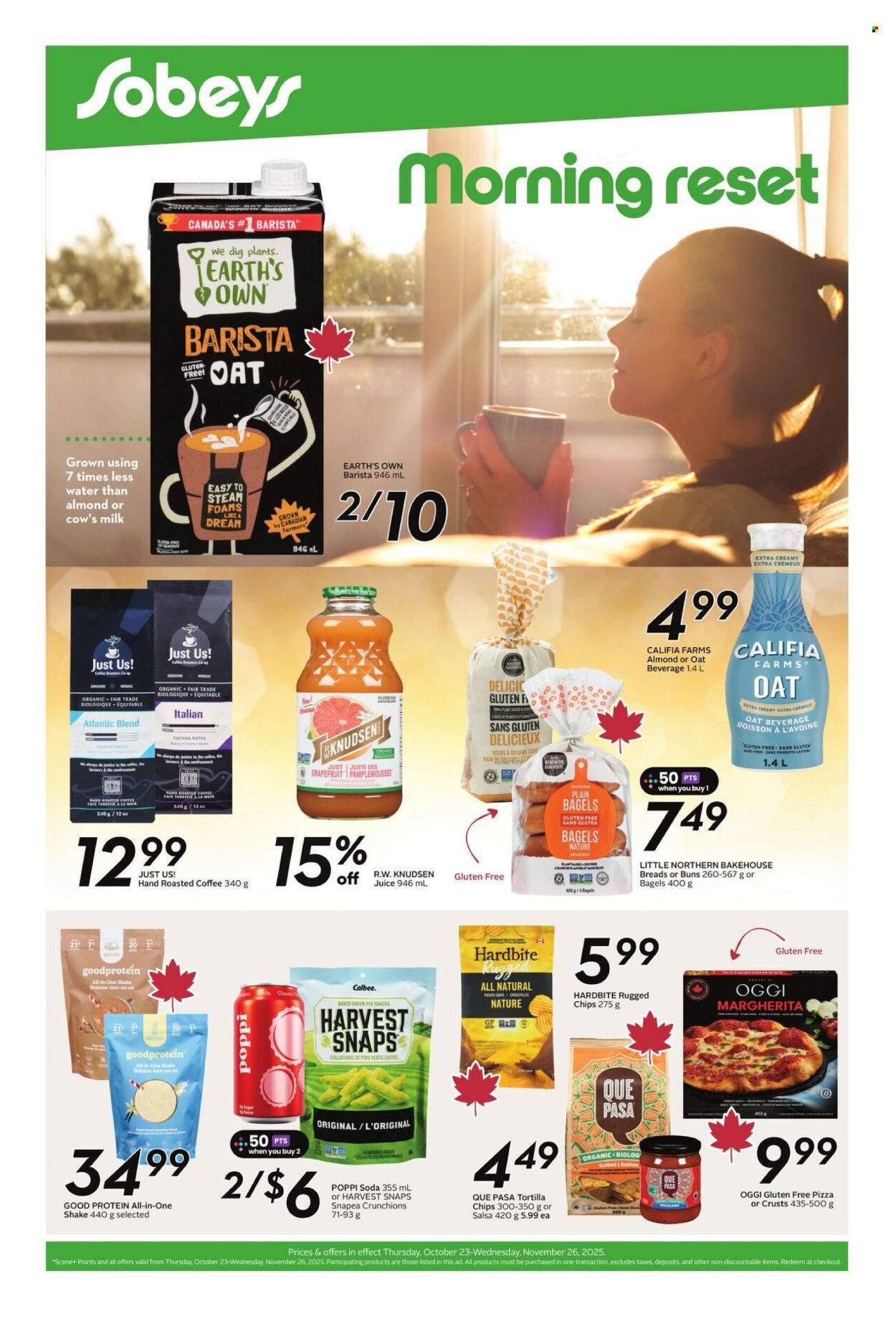 Sobeys flyer - October 23, 2025 - November 26, 2025. Page 1