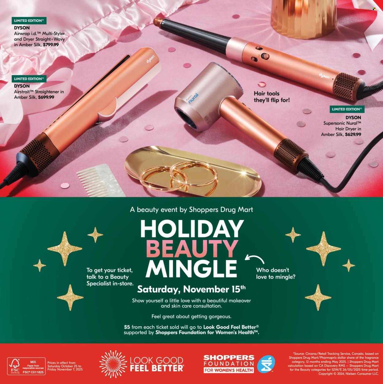 Shoppers Drug Mart flyer - October 25, 2025 - November 07, 2025. Page 1