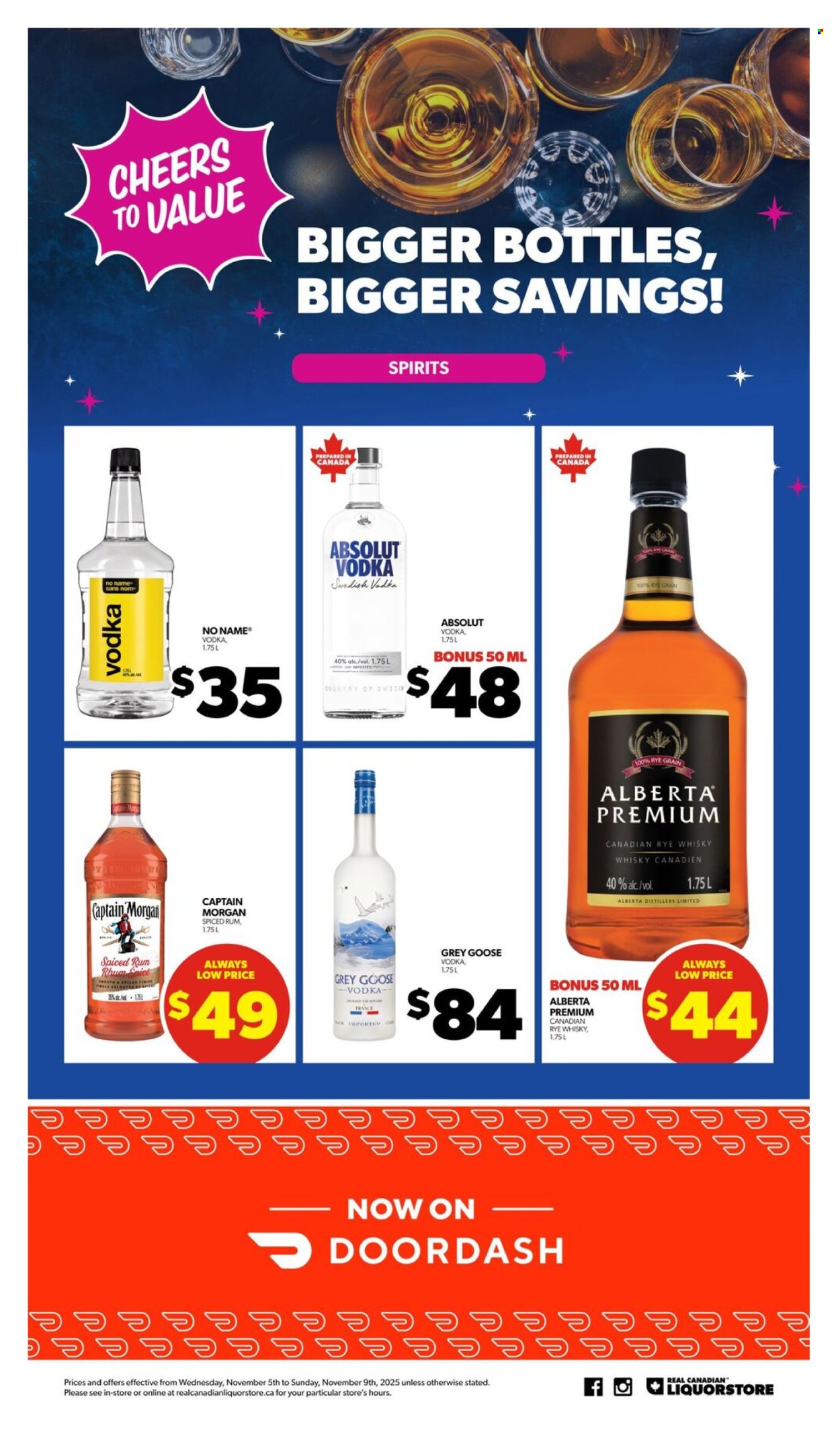 Real Canadian Liquorstore flyer - November 05, 2025 - November 09, 2025. Page 4