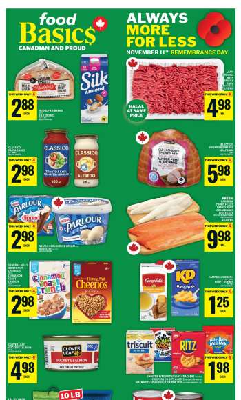 Circulaire Food Basics - 06 Novembre 2025 - 12 Novembre 2025.