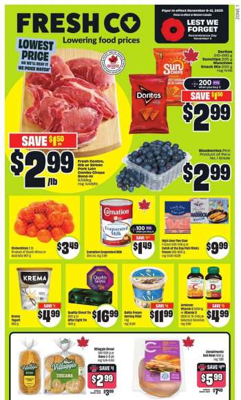 FreshCo. Flyer - November 06, 2025 - November 12, 2025.