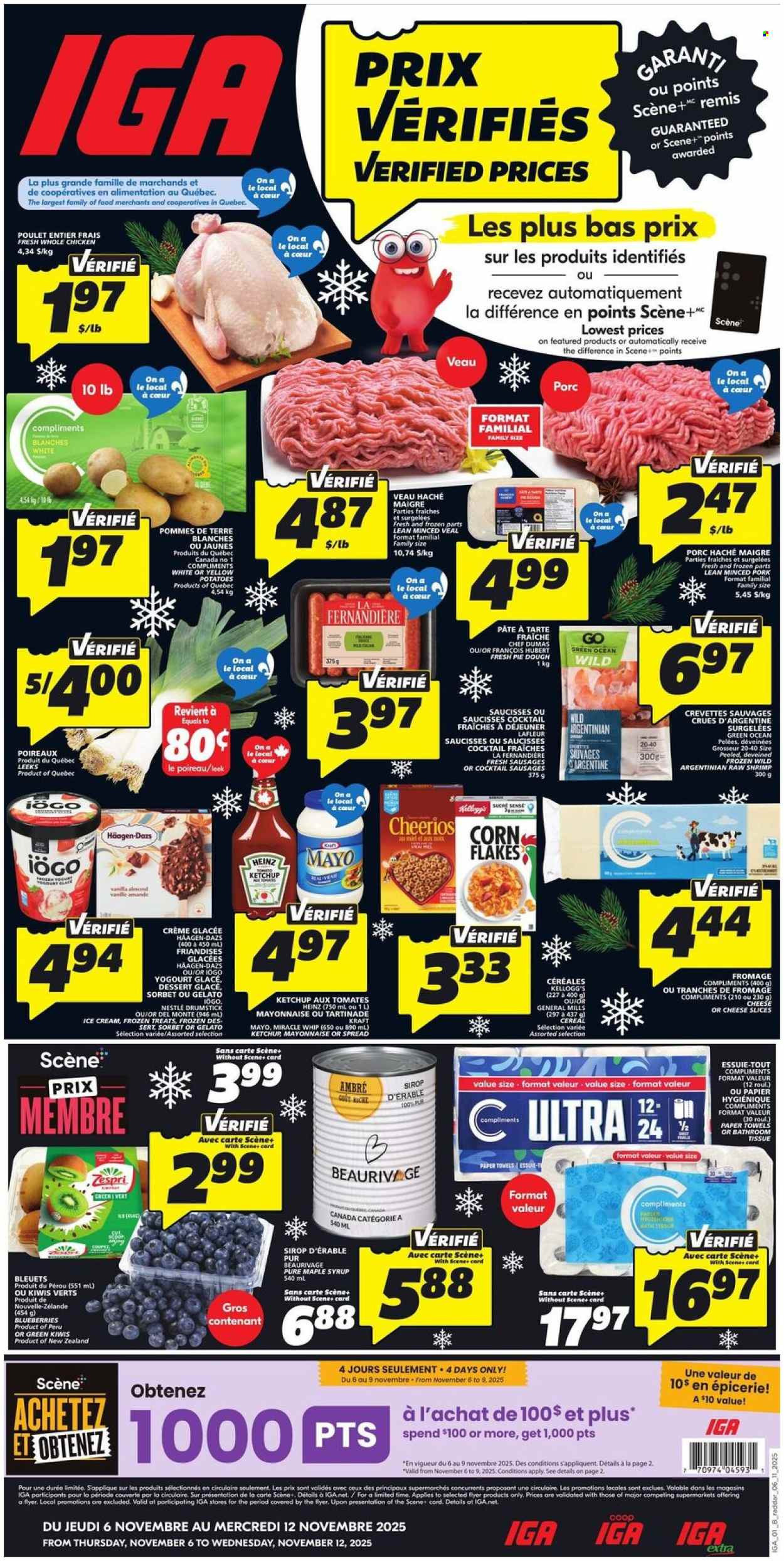IGA flyer - November 06, 2025 - November 12, 2025. Page 1