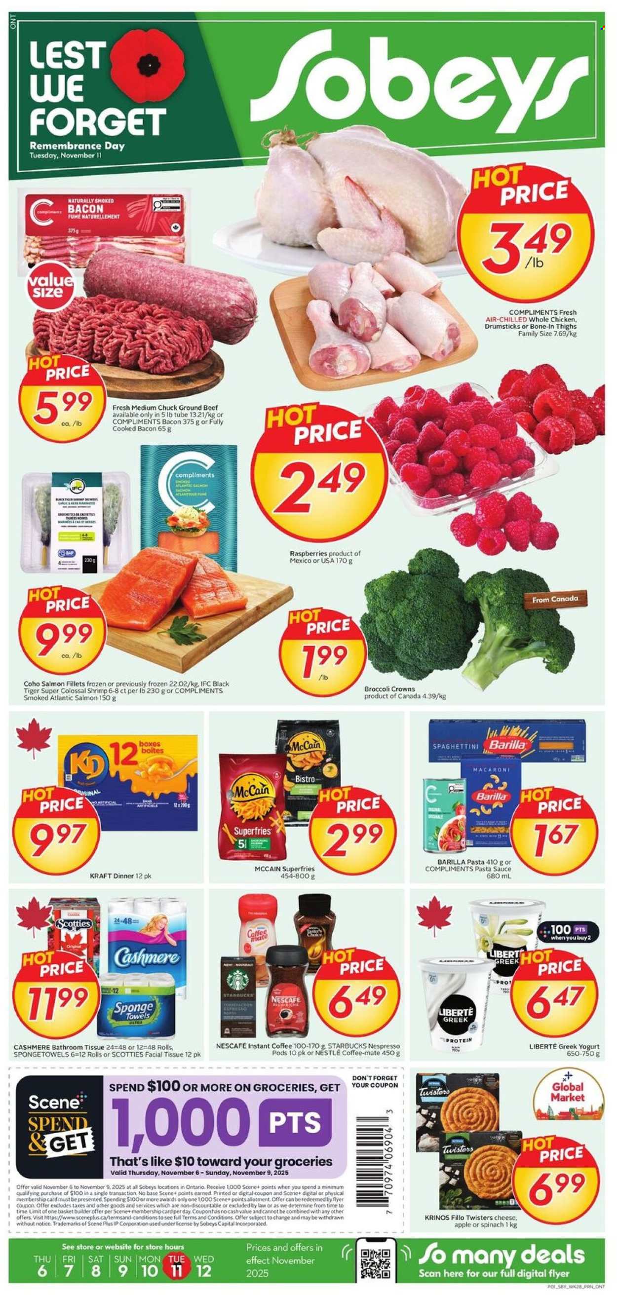 Sobeys flyer - November 06, 2025 - November 12, 2025. Page 1