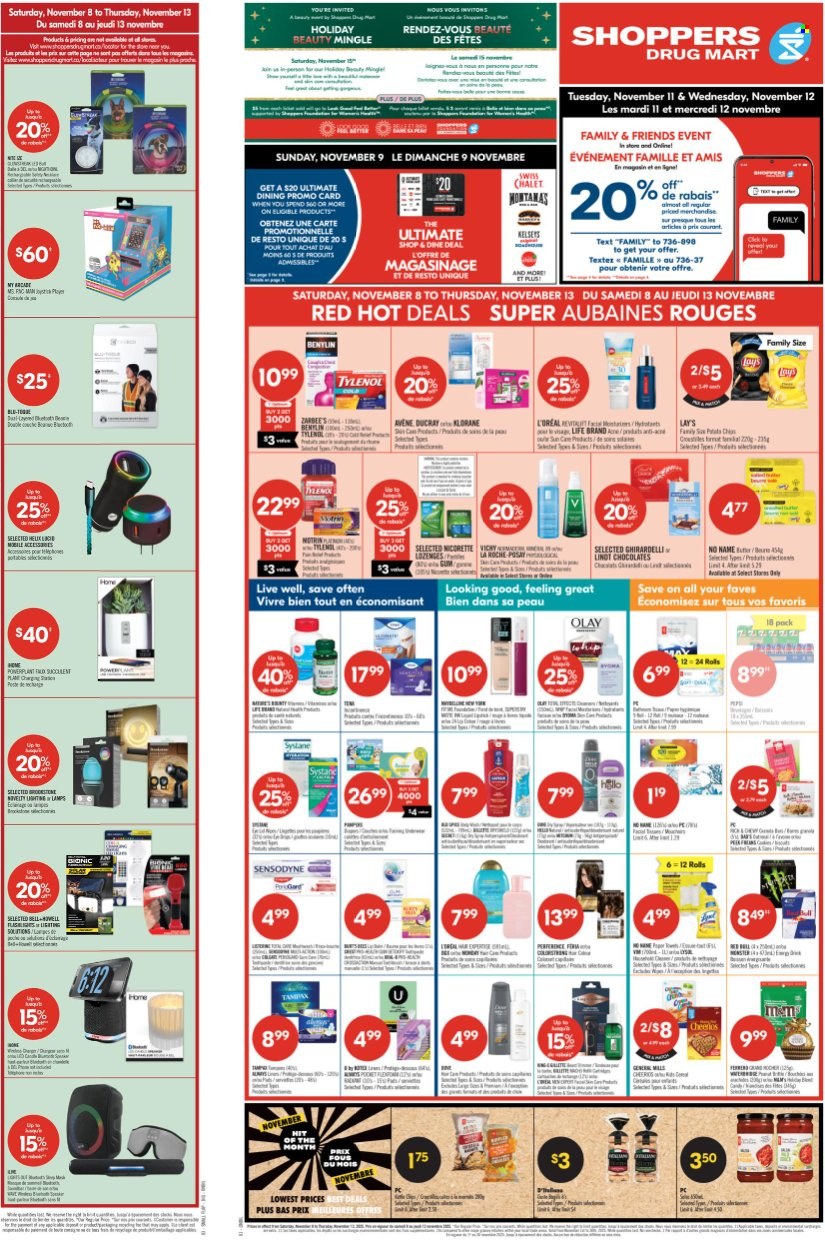 Shoppers Drug Mart flyer - November 08, 2025 - November 13, 2025. Page 1