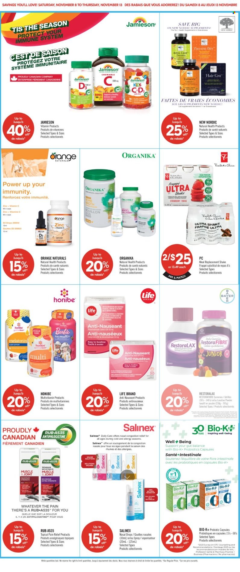 Shoppers Drug Mart flyer - November 08, 2025 - November 13, 2025. Page 15